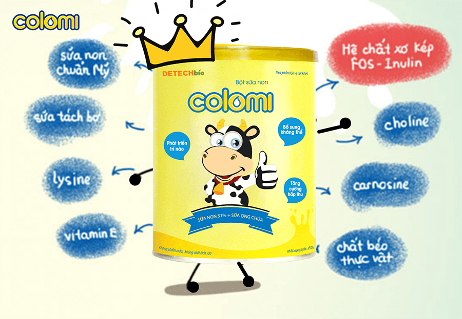 Sản phẩm mới Sữa non Colomi