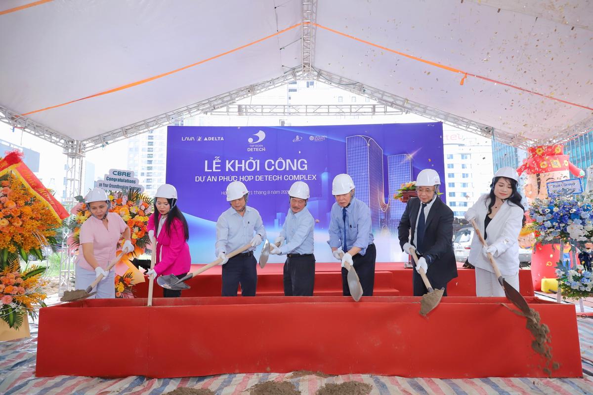 Tập đoàn DETECH chính thức khởi công dự án phức hợp văn phòng cao cấp DETECH COMPLEX