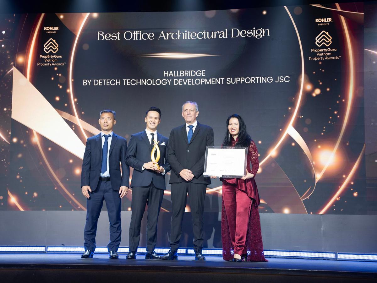DETECH ĐƯỢC VINH DANH VỚI GIẢI THƯỞNG THIẾT KẾ KIẾN TRÚC VĂN PHÒNG XUẤT SẮC NHẤT TẠI PROPERTYGURU VIETNAM PROPERTY AWARDS 2026